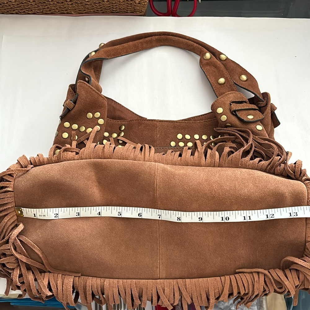 𝅺Sam Edelman Emily Suede Bucket Tote - Picture 11 of 11